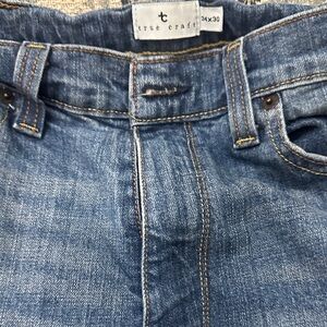 True Craft Men's Straight Blue Jeans